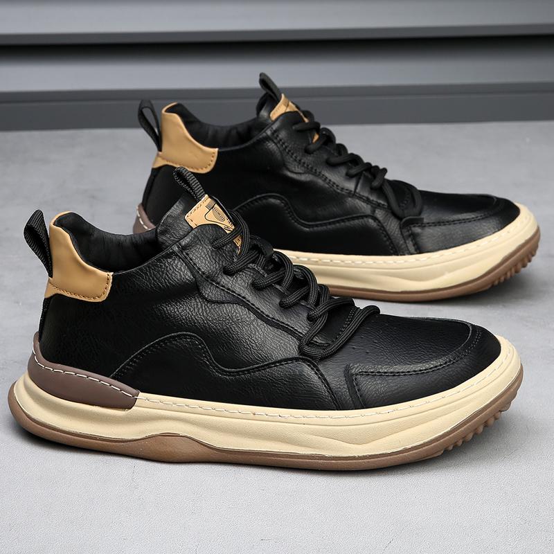 Dellava Italian Genuine Leather Sneakers - casual leather shoes - Brondals - Image 8