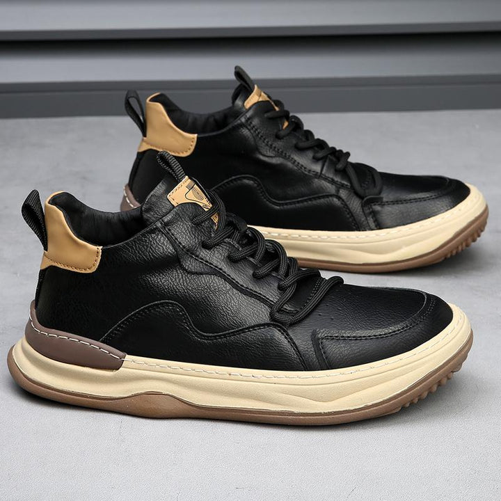Dellava Italian Genuine Leather Sneakers - casual leather shoes - Brondals - Image 8