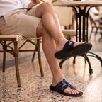 Lariva Leather Sandals - Blue - summer sandals - Brondals - Image 6