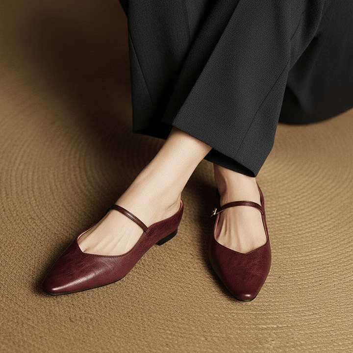Verona Genuine Leather Mules