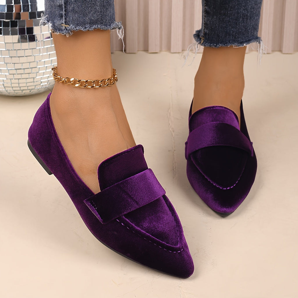 Mocasín de terciopelo veneciano