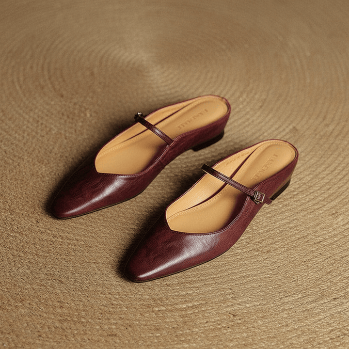 Verona Genuine Leather Mules