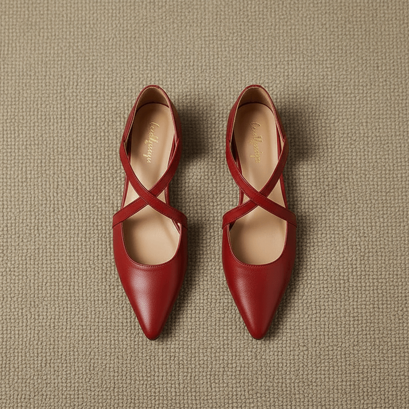 Selina Genuine Leather Mules