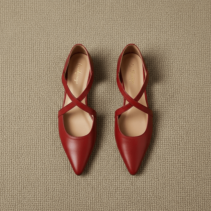 Selina Genuine Leather Mules