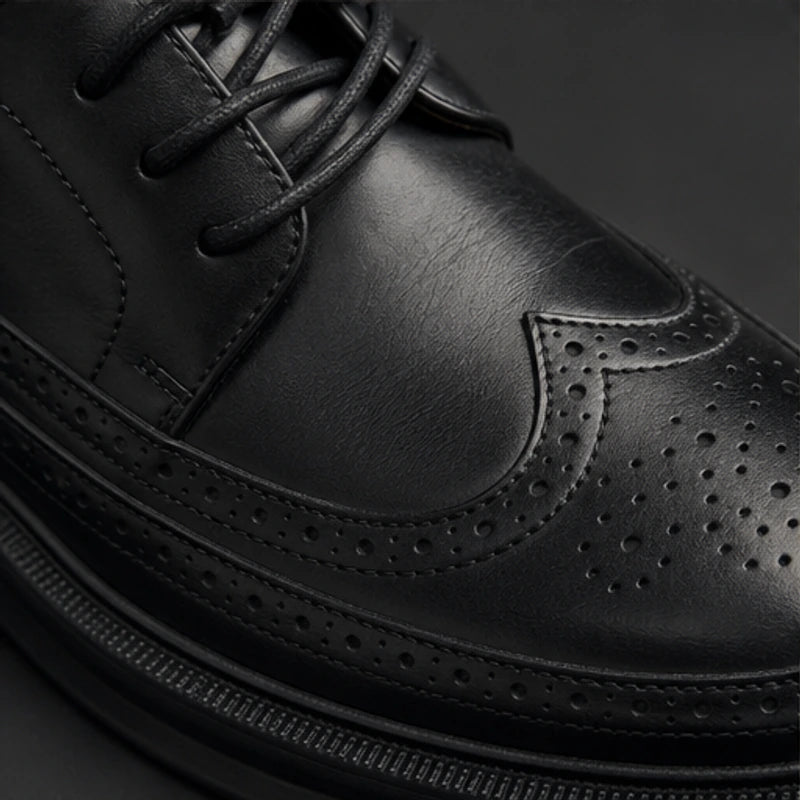 Grantham Brogue Sneakers - Black - smart casual - Brondals - Image 7