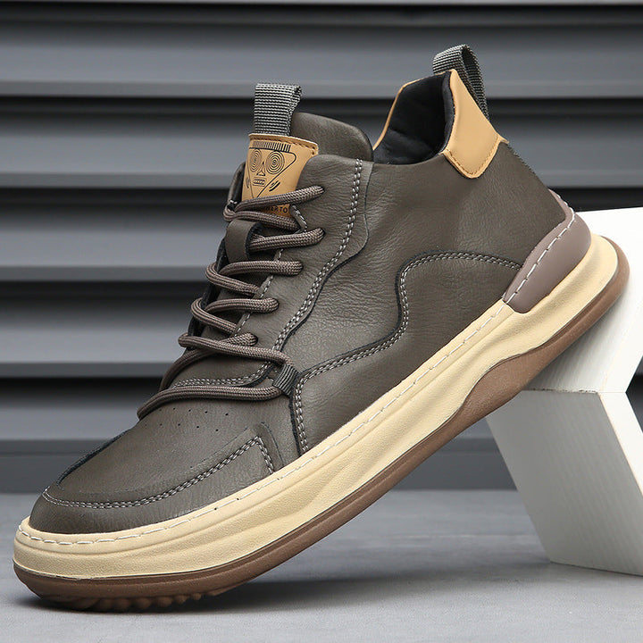 Dellava Italian Genuine Leather Sneakers - luxury sneakers - Brondals - Image 15