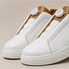Jenson Leather Sneakers - White - genuine leather - Brondals - Image 4