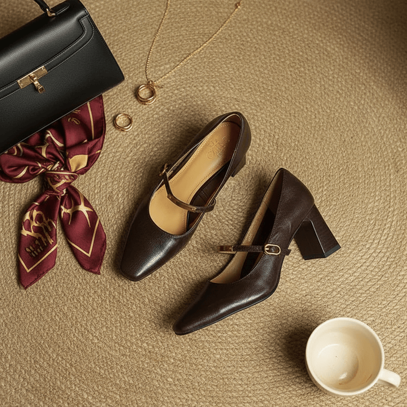 Luvira Genuine Leather Heels