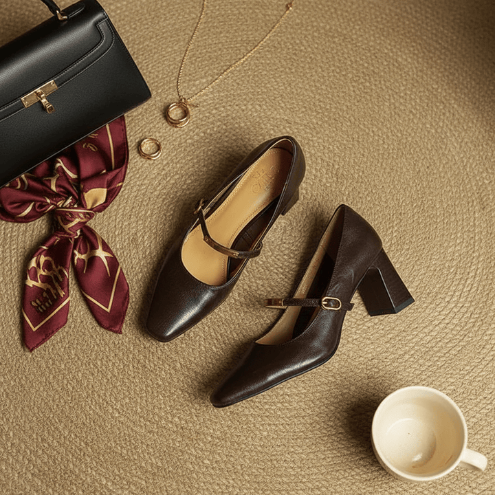 Luvira Genuine Leather Heels