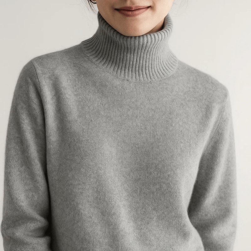Aurova Cashmere Turtleneck Sweater