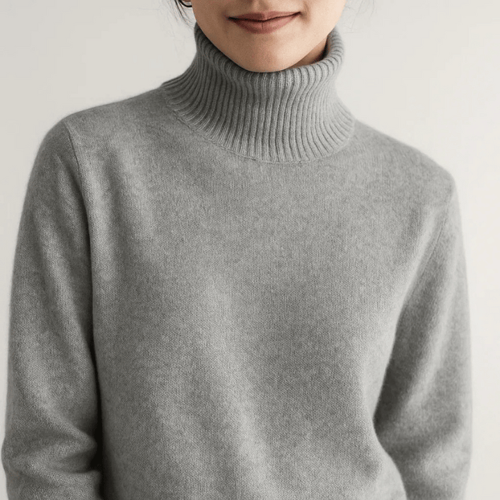 Aurova Cashmere Turtleneck Sweater
