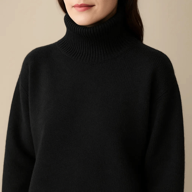 Aurova Cashmere Turtleneck Sweater