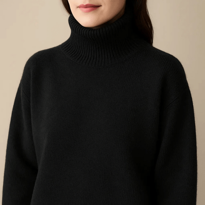 Aurova Cashmere Turtleneck Sweater