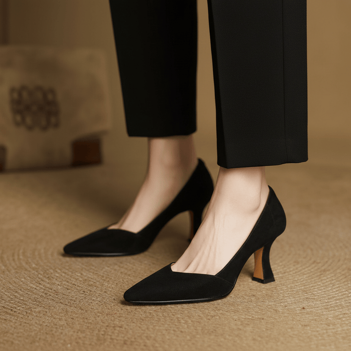 Veyra Genuine Leather Heels