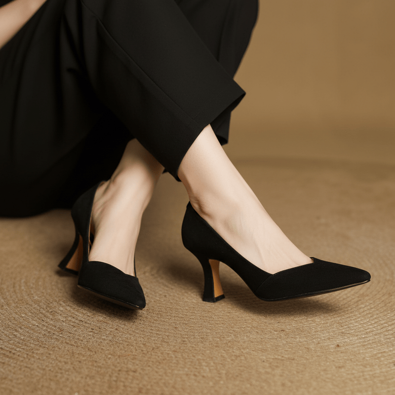 Veyra Genuine Leather Heels