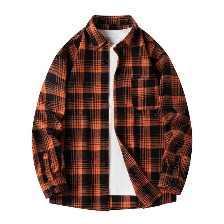 Plaid Pioneer Flannel Shirt