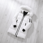 Parka con capucha y ribete de piel de Sorelle