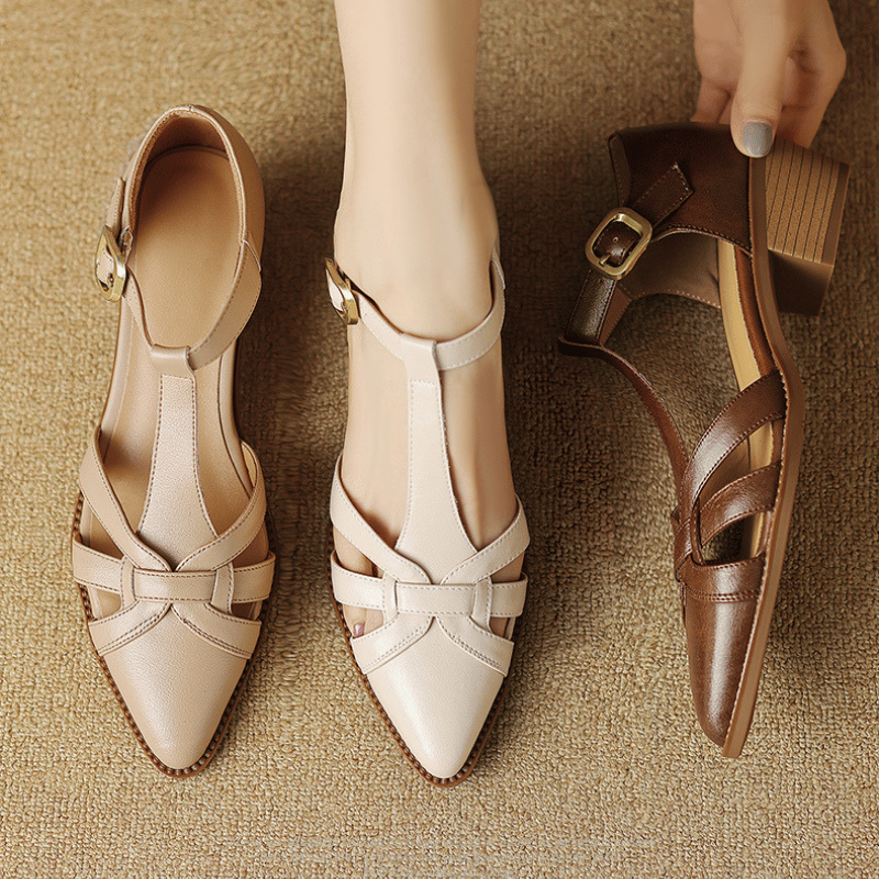 Tacones Seren con tira en T