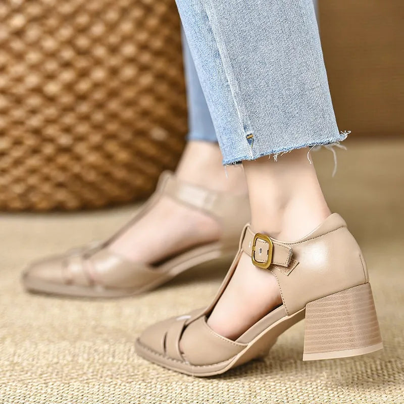 Tacones T-Strap Tova