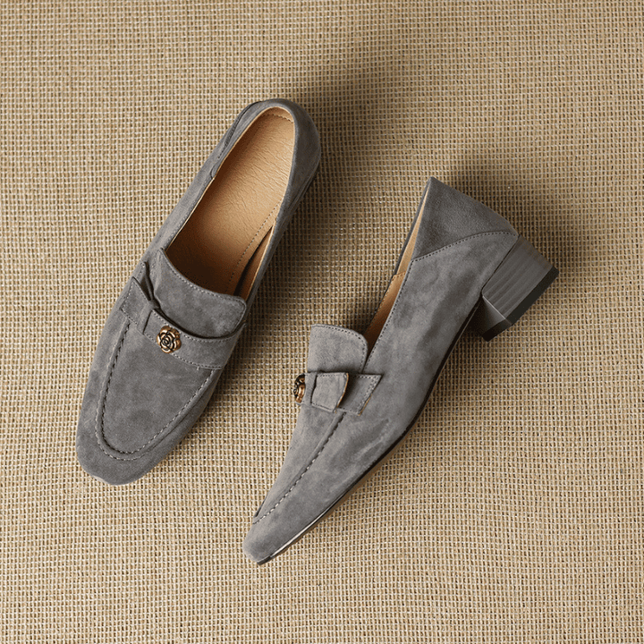 Felicity Genuine Suede Loafers