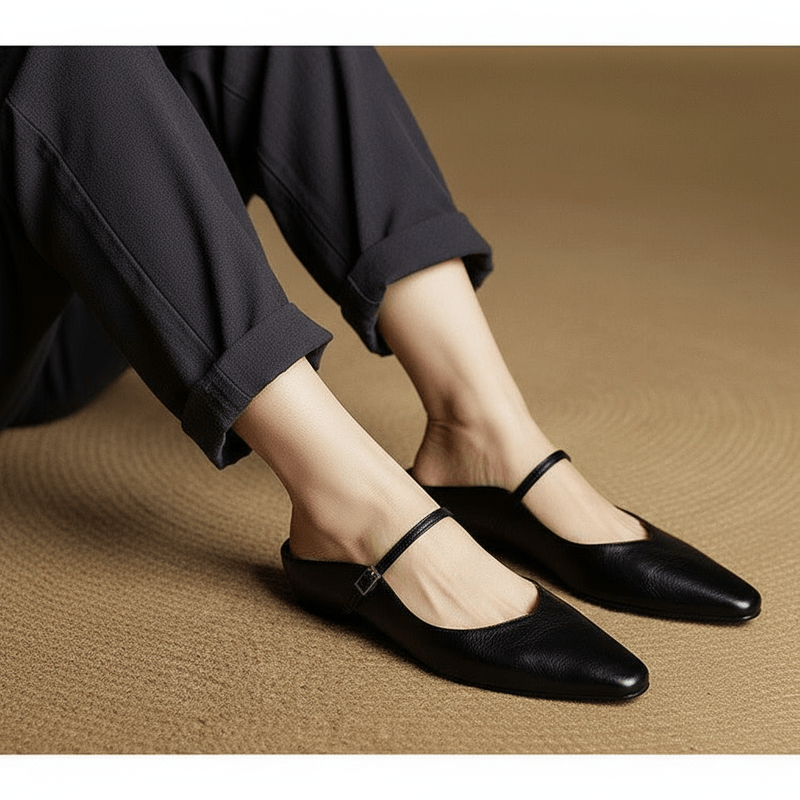 Verona Genuine Leather Mules