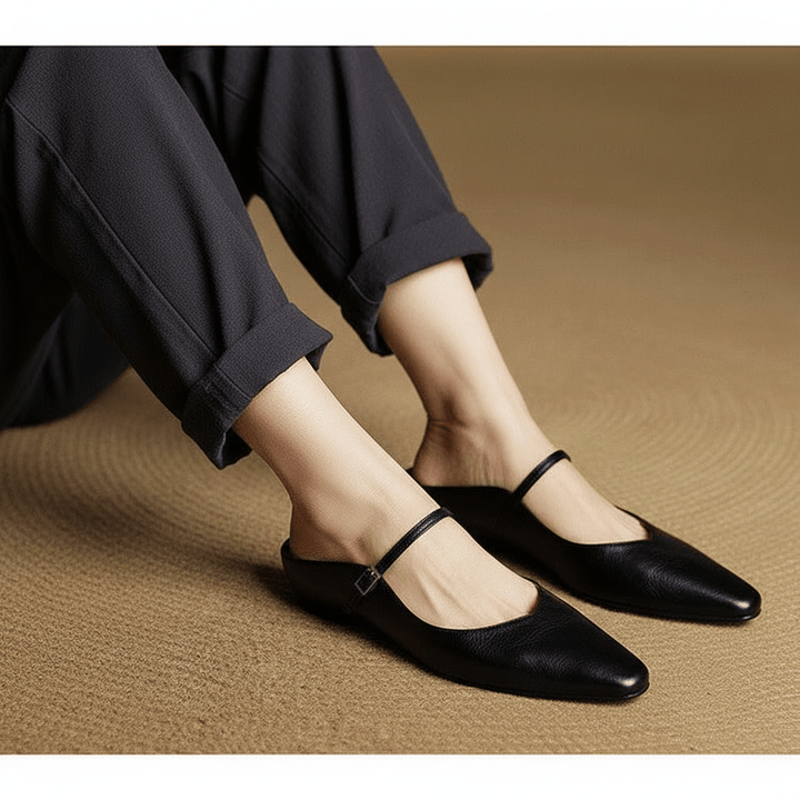 Verona Genuine Leather Mules