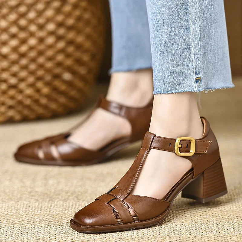 Tacones T-Strap Tova