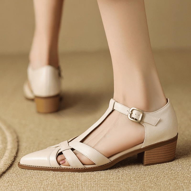 Seren T-Strap Heels