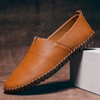 Mocasines de cuero granuloso Palermo