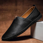 Mocasines de cuero granuloso Palermo