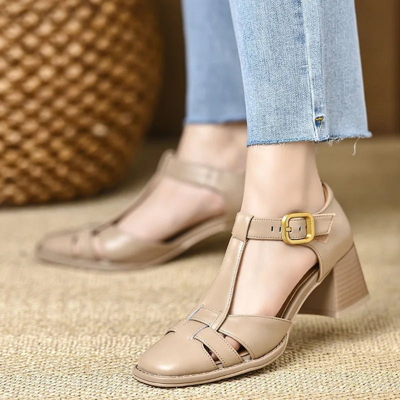 Tacones T-Strap Tova