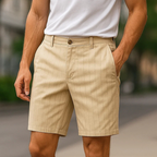 Strivano Pinstripe Shorts