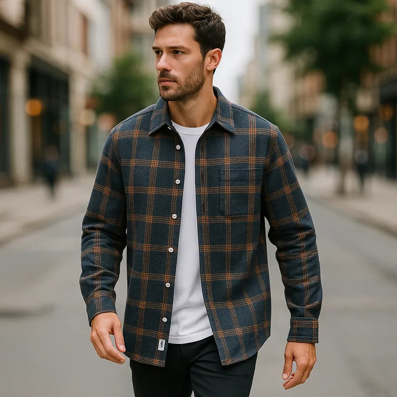 Camisa de franela a cuadros Stonehaven