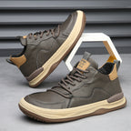 Dellava Italian Genuine Leather Sneakers - handcrafted shoes - Brondals - Image 16