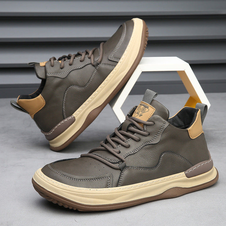 Dellava Italian Genuine Leather Sneakers - handcrafted shoes - Brondals - Image 16