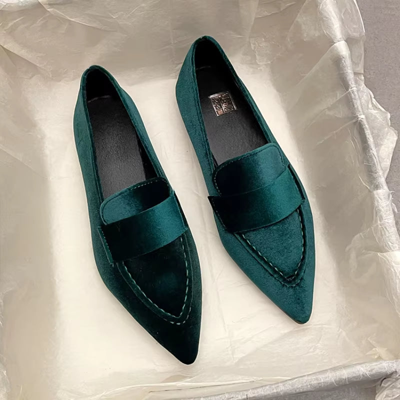 Mocasín de terciopelo veneciano