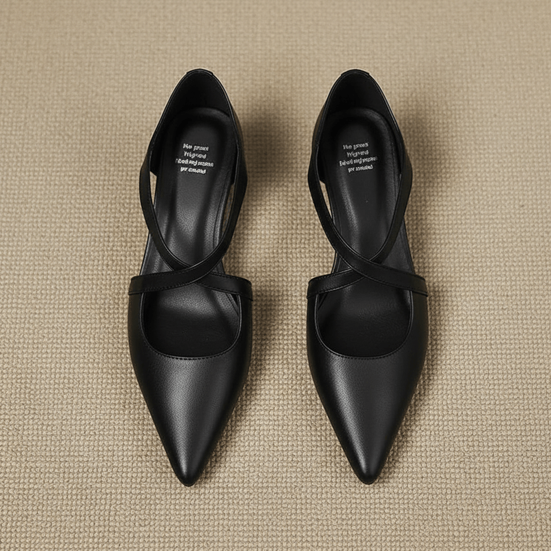 Selina Genuine Leather Mules