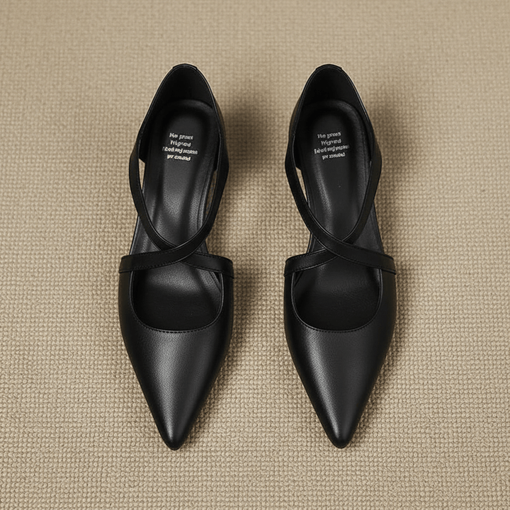 Selina Genuine Leather Mules