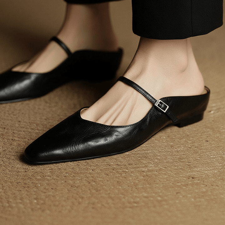 Verona Genuine Leather Mules