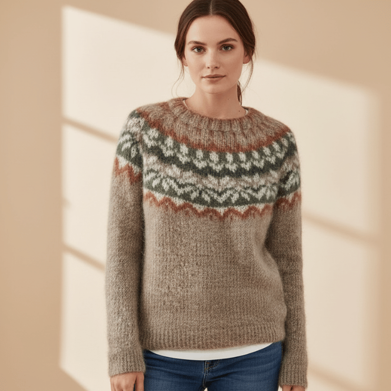 Oslo Loom Knit Sweater