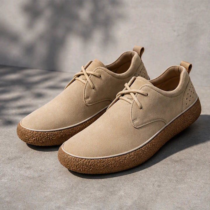 Farrington Suede Shoes - Khaki - suede shoes - Brondals - Image 3