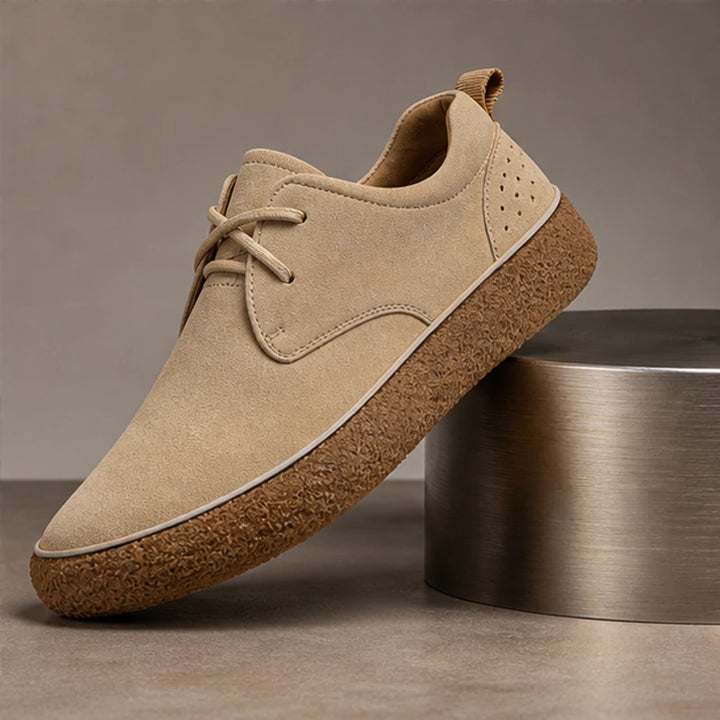 Farrington Suede Shoes - Khaki - casual shoes - Brondals - Image 4