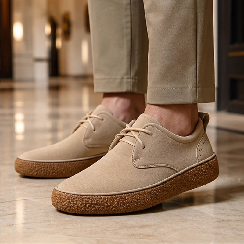 Farrington Suede Shoes - Khaki - everyday shoes - Brondals - Image 5