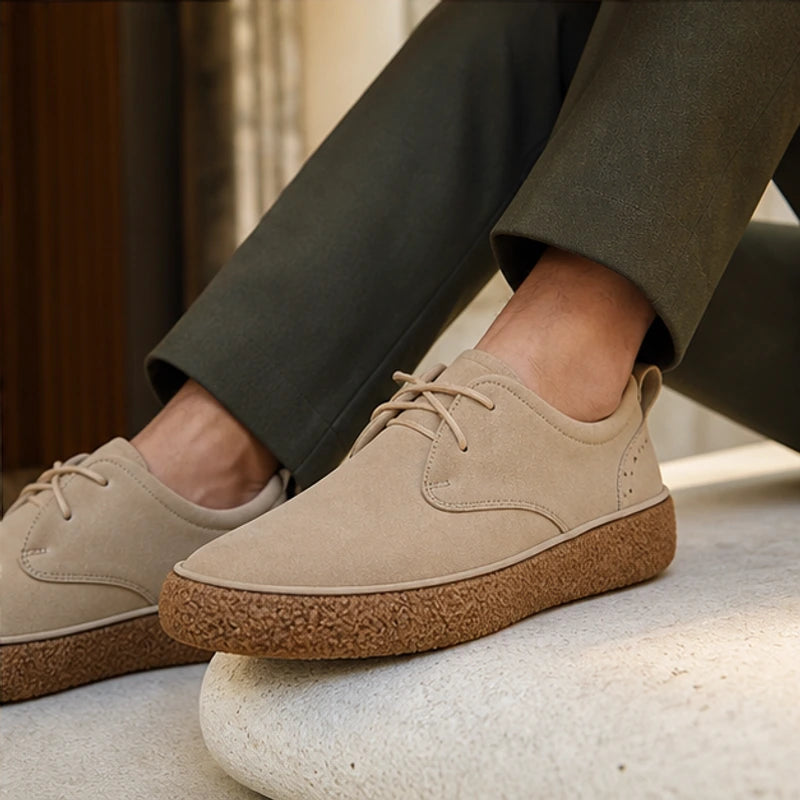 Farrington Suede Shoes - Khaki - mens footwear - Brondals - Image 6