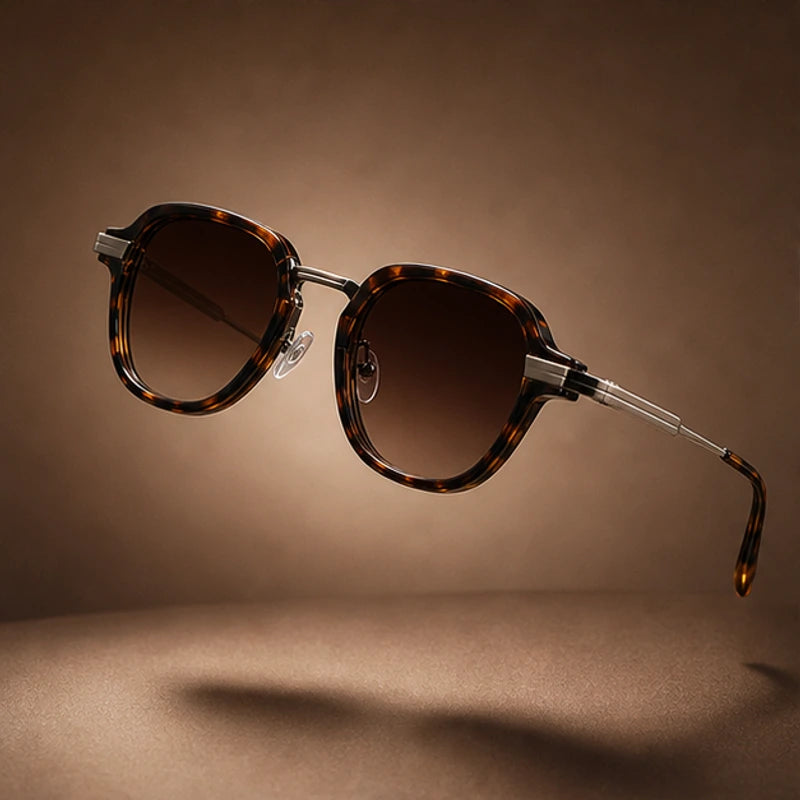 Krivana Shades - Tortoise - round sunglasses - Brondals - Image 3