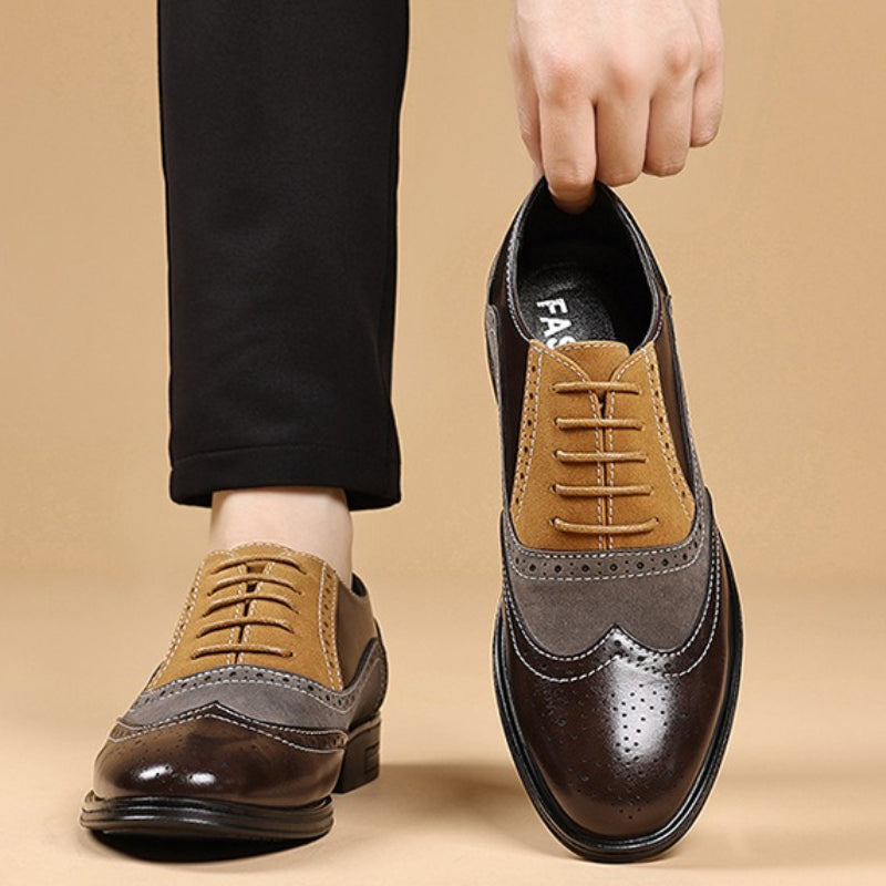 Zapato Brogue de Cuero Hallinger