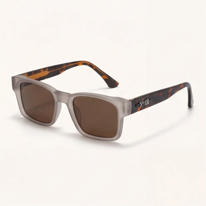 Havana Shift Polarized Sunglasses - Silver Leopard - Sunglasses - Brondals - Image 1