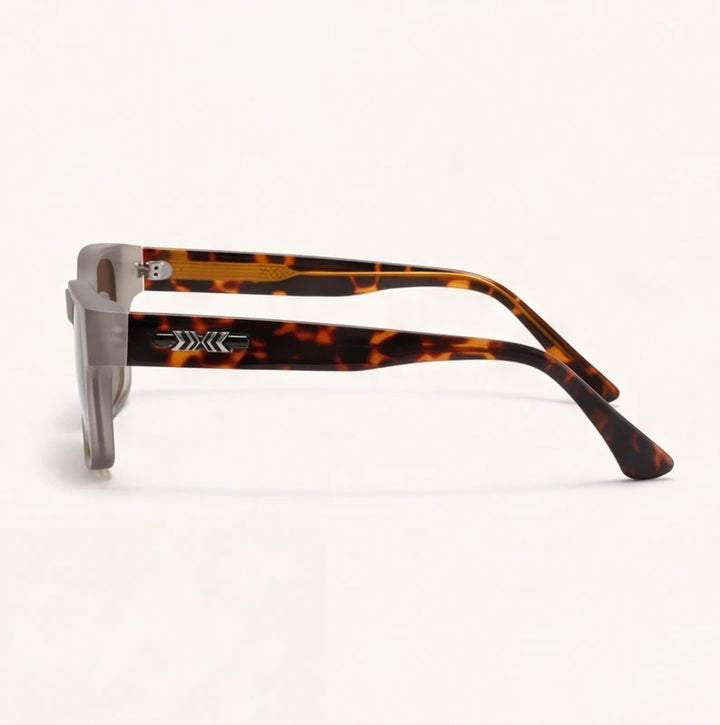 Havana Shift Polarized Sunglasses - Silver Leopard - polarized sunglasses - Brondals - Image 2