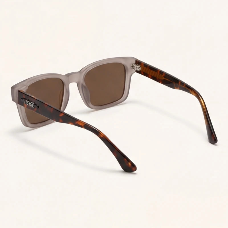 Havana Shift Polarized Sunglasses - Silver Leopard - hd lenses - Brondals - Image 5