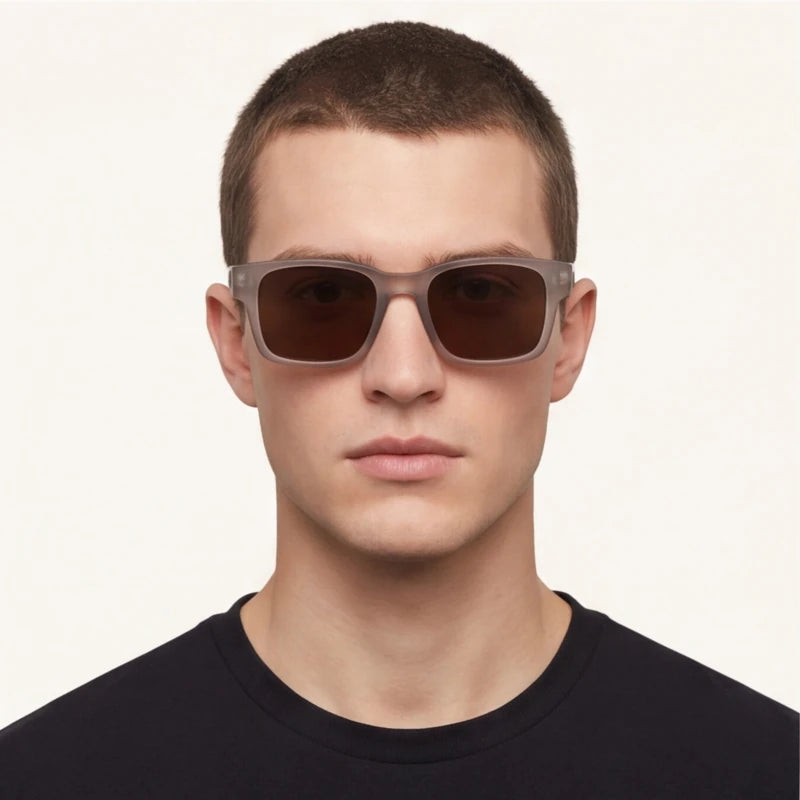 Havana Shift Polarized Sunglasses - Silver Leopard - lightweight frame - Brondals - Image 7